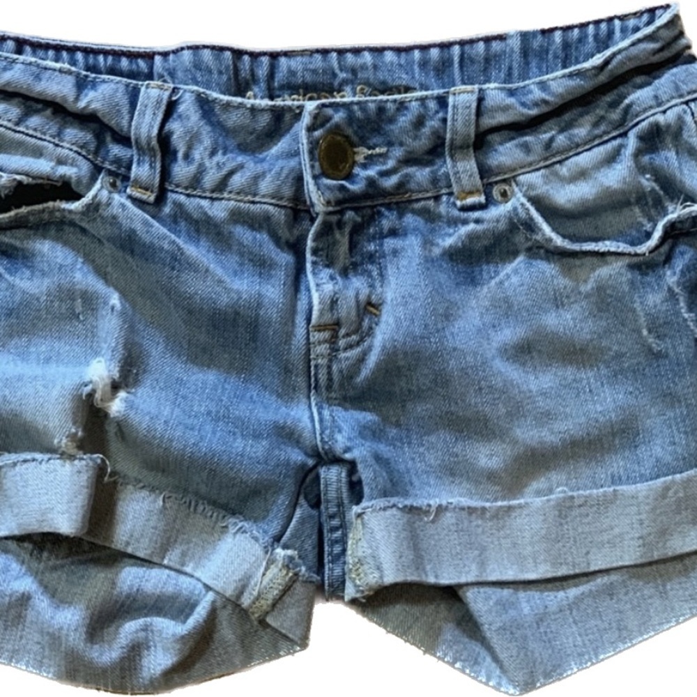 Vtg American Eagle AE Jean Shorts Sz 2